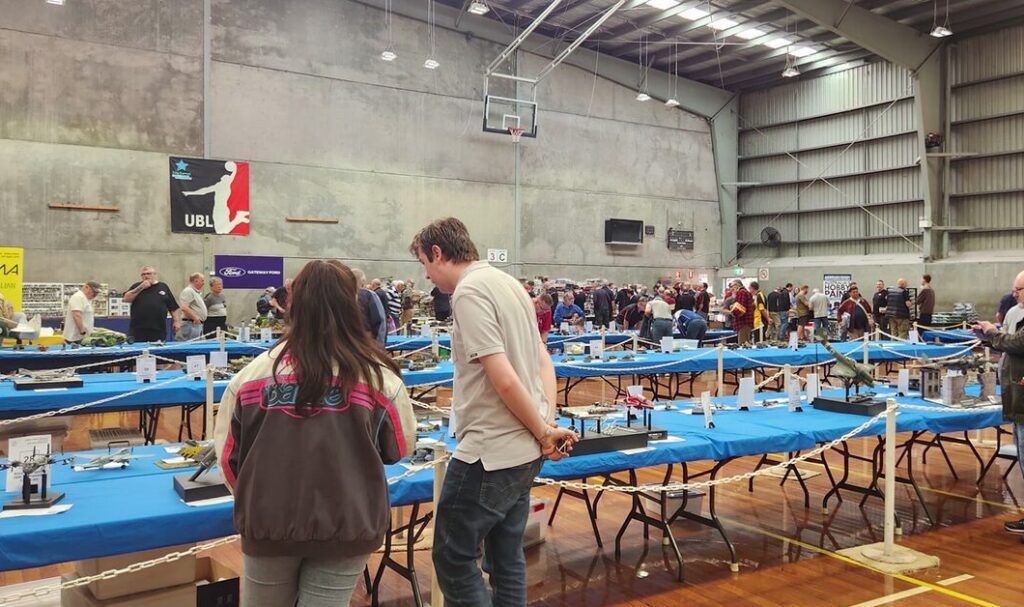 The crowd at 2025 NSW Model Model in the Illawarra Sports Stadium