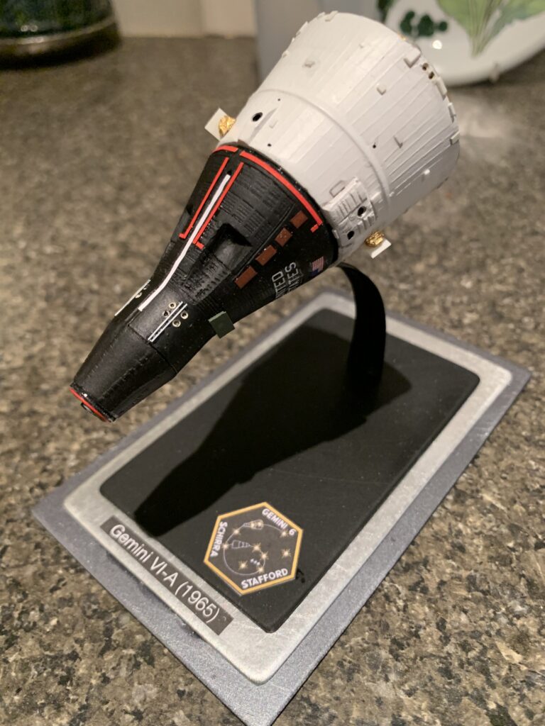 1:72 scale Gemini V1-A