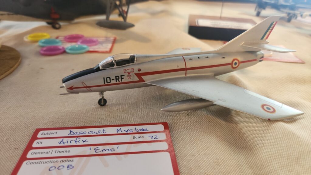Dassault Mystere - 1:72 Airfix Kit