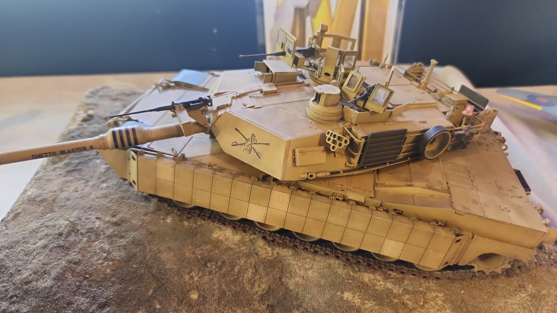M1A2 Abrams TUSK 1 - 1:35 Academy kit