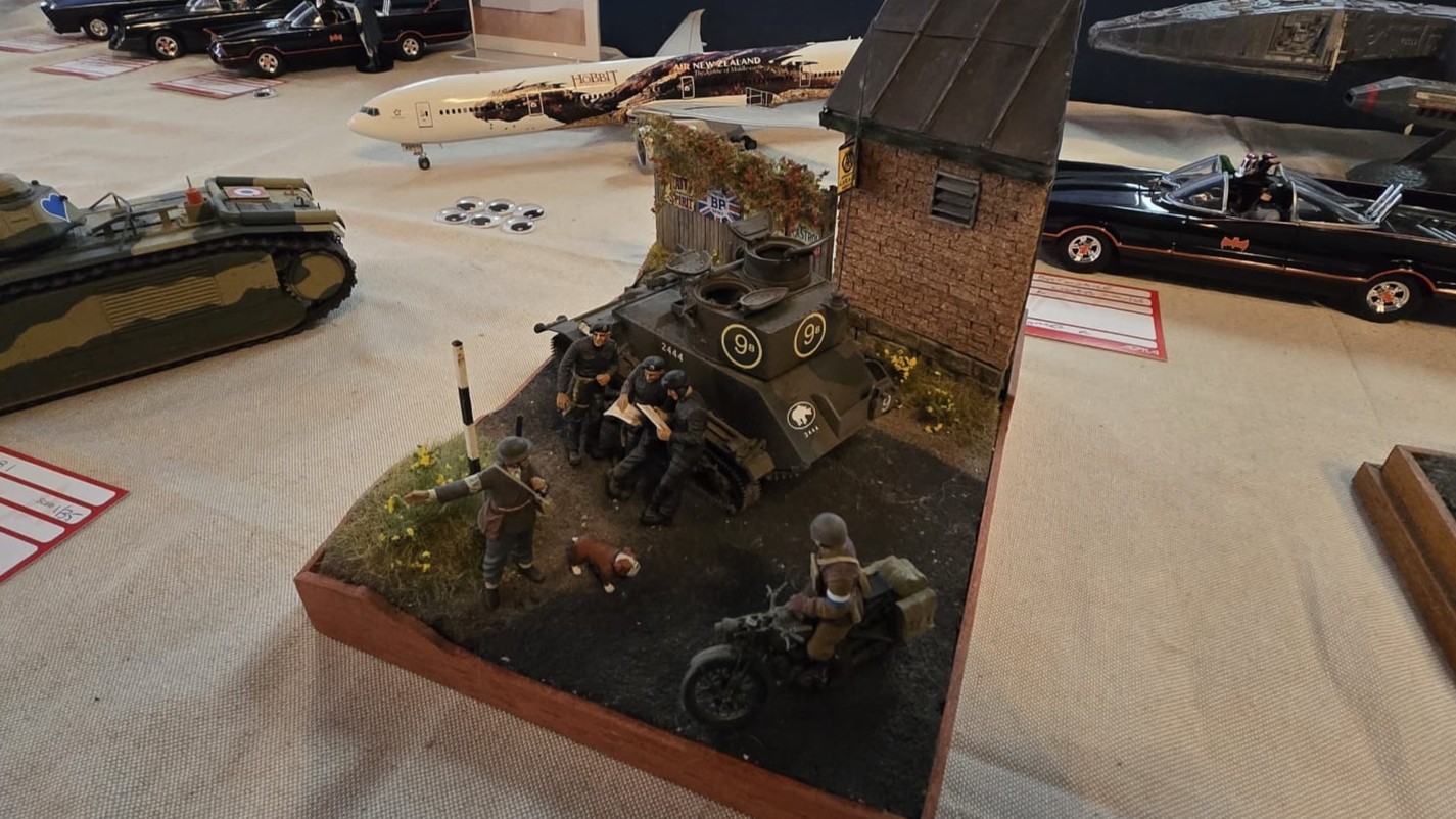 Vickers Mk VI B light Tank Diorama